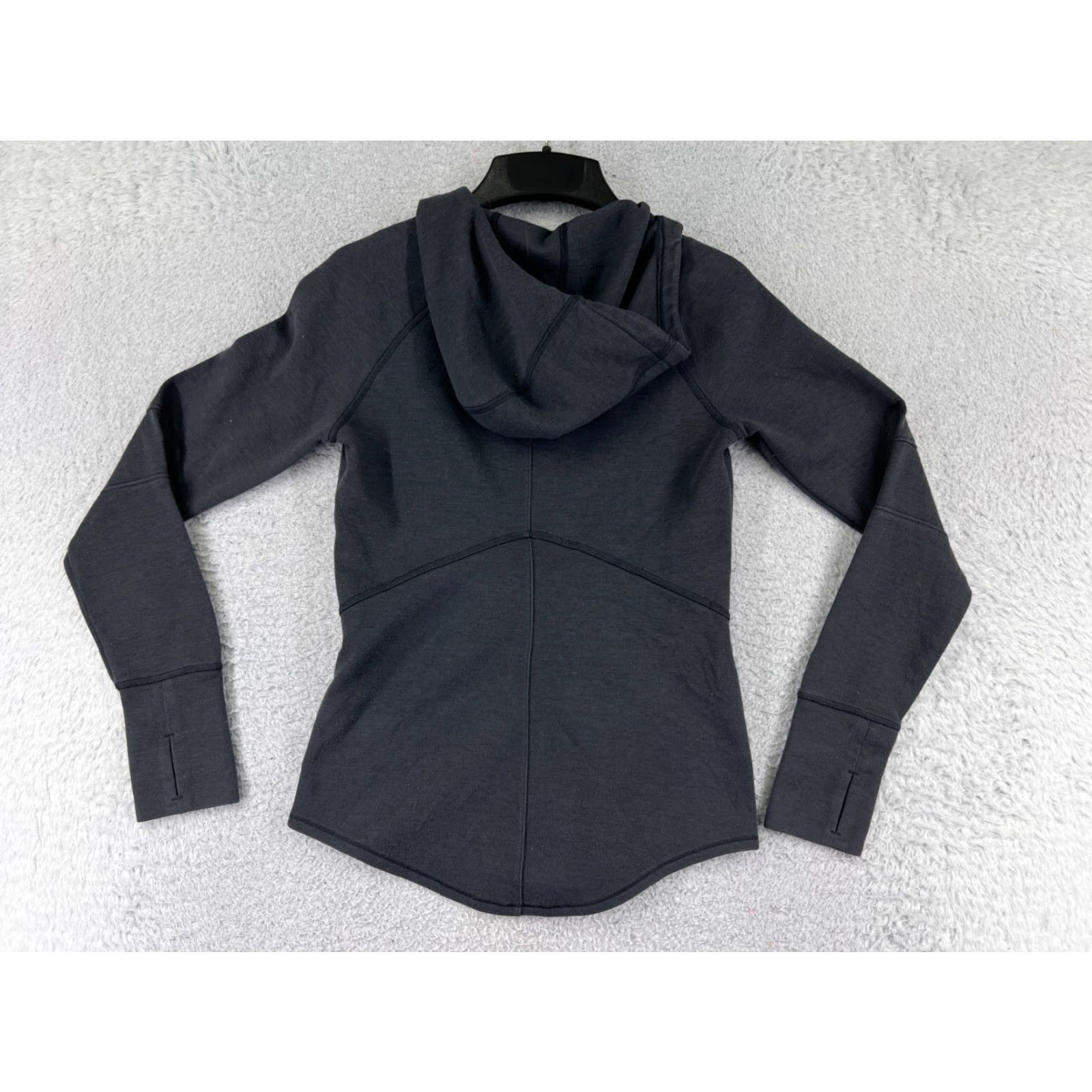 The North Face The North Face Hoodie Women XS Gray Full Zip Hoodie Polyester Blend Logo Size XS / US 0-2 / IT 36-38 - 2 Thumbnail