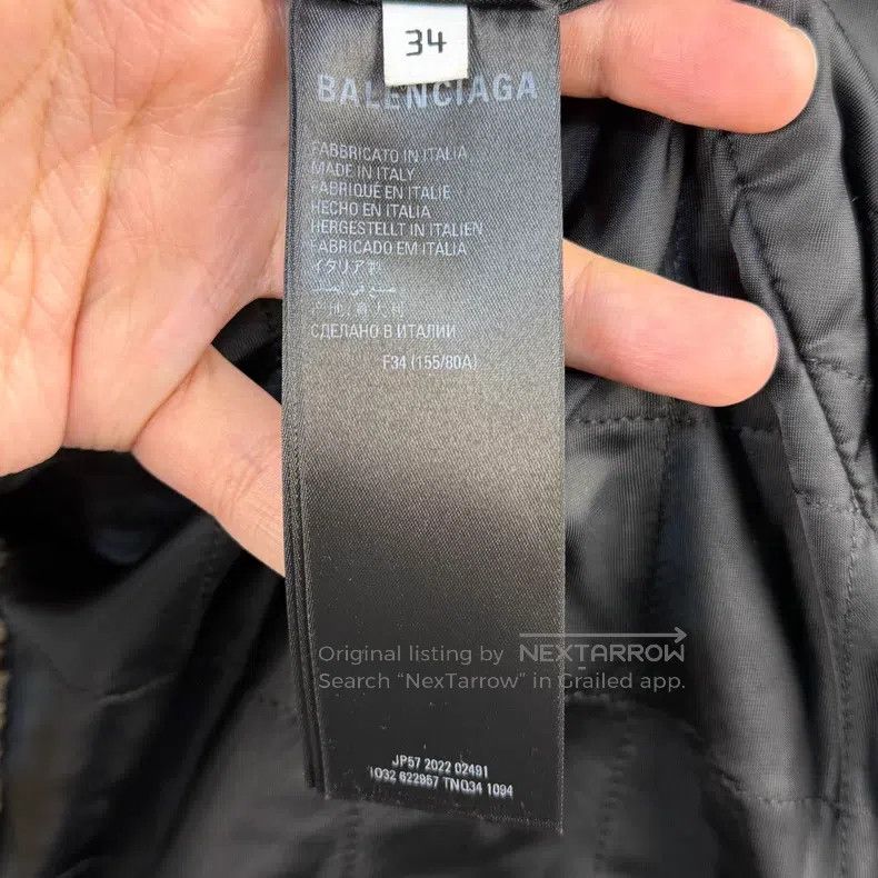 Balenciaga Balenciaga Barrage Full Print Logo Sherpa Teddy Jacket Size XXS / US 00 / IT 34 - 5 Thumbnail