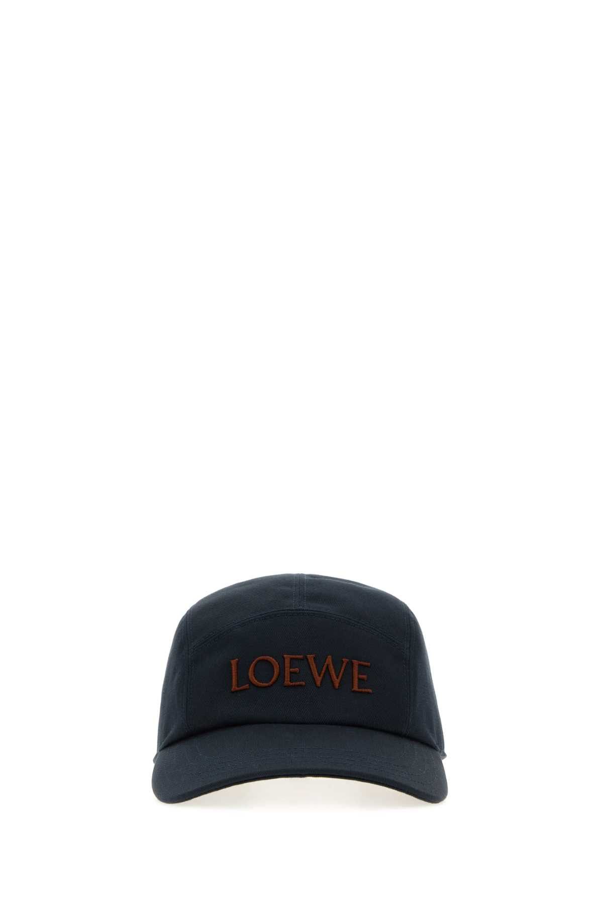 Loewe Dark Blue Canvas Camp Baseball Cap Size ONE SIZE - 1 Thumbnail
