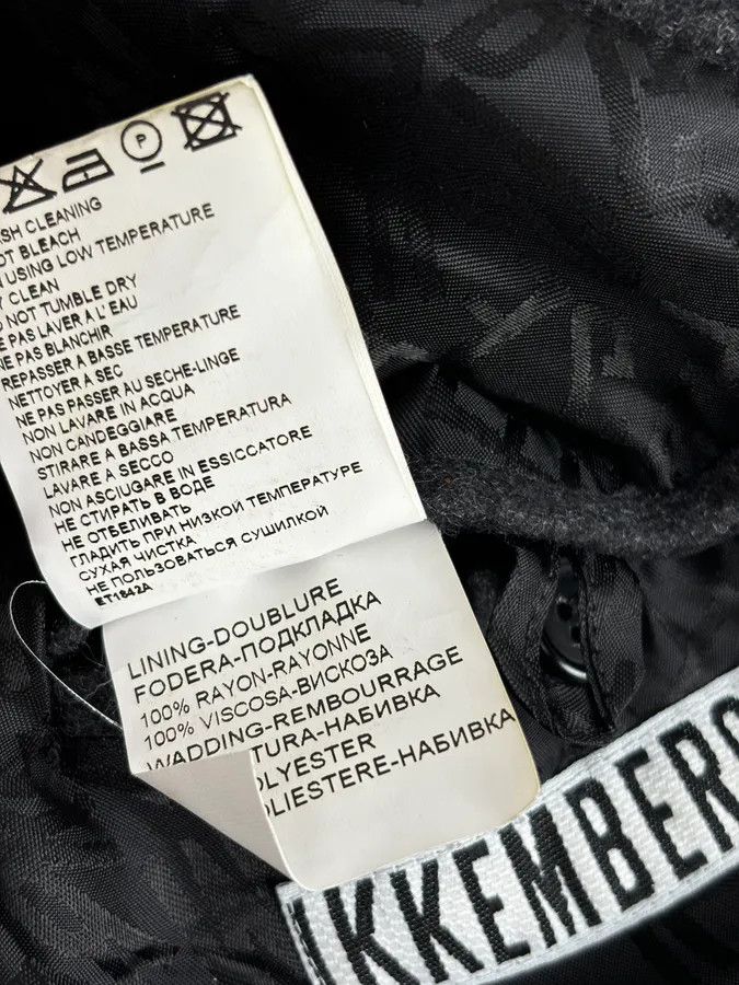 Dirk Bikkembergs AW2009 Dirk Bikkembergs Grey Classy Wool Officer Jacket Size 42R - 12 Thumbnail