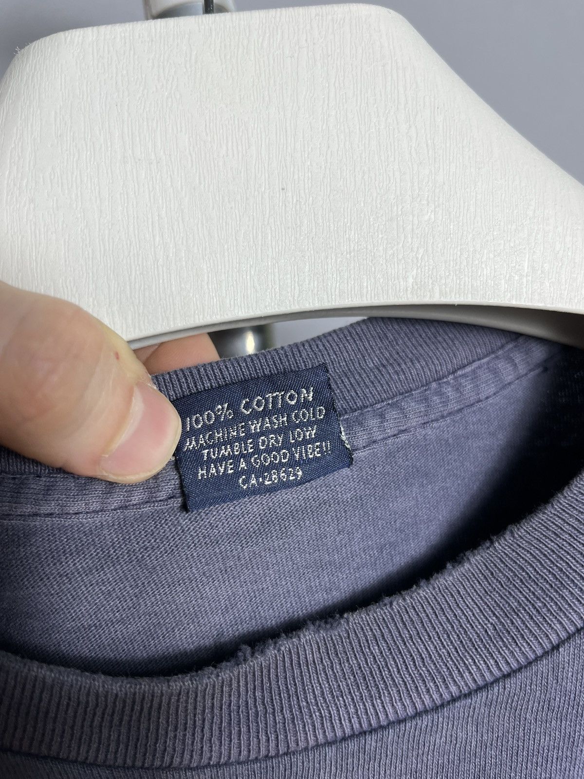 Stussy Stussy T Shirt Mens Blue Streetwear Skate Made in USA 90s Size US M / EU 48-50 / 2 - 9 Thumbnail