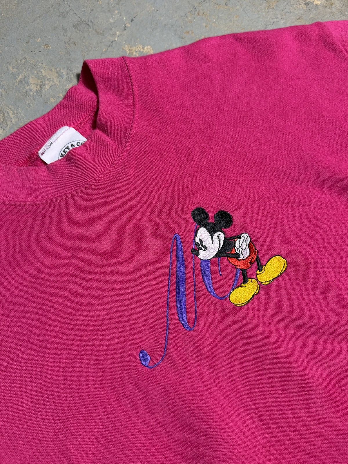 Mickey & Co. Vintage Mickey Mouse Crewneck Size US L / EU 52-54 / 3 - 2 Thumbnail