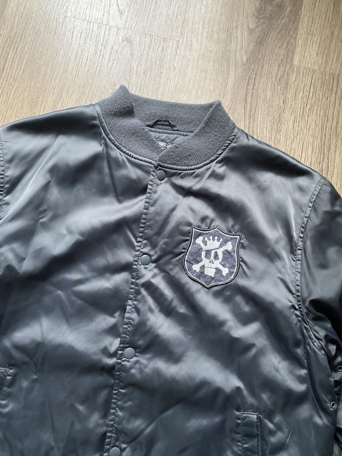 Stussy 🔥VNTG STUSSY BIG LOGO AMERICAN SCHOOL STYLE BOMBER JACKET 🔥 Size US L / EU 52-54 / 3 - 4 Thumbnail
