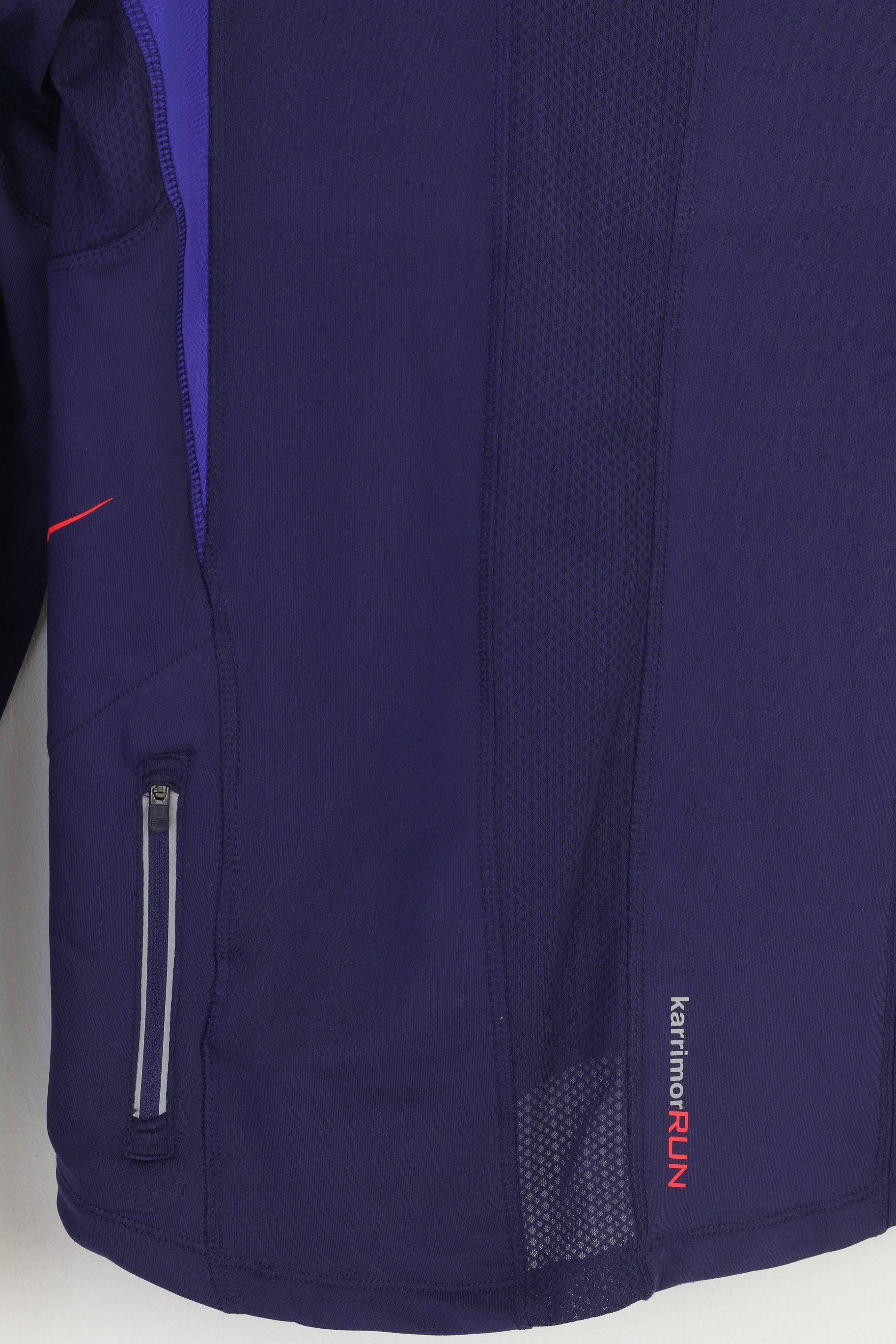 Karrimor × Vintage Karrimor Woman 12 M Longsleeve Purple Zip Neck 10251 Size M / US 6-8 / IT 42-44 - 7 Thumbnail