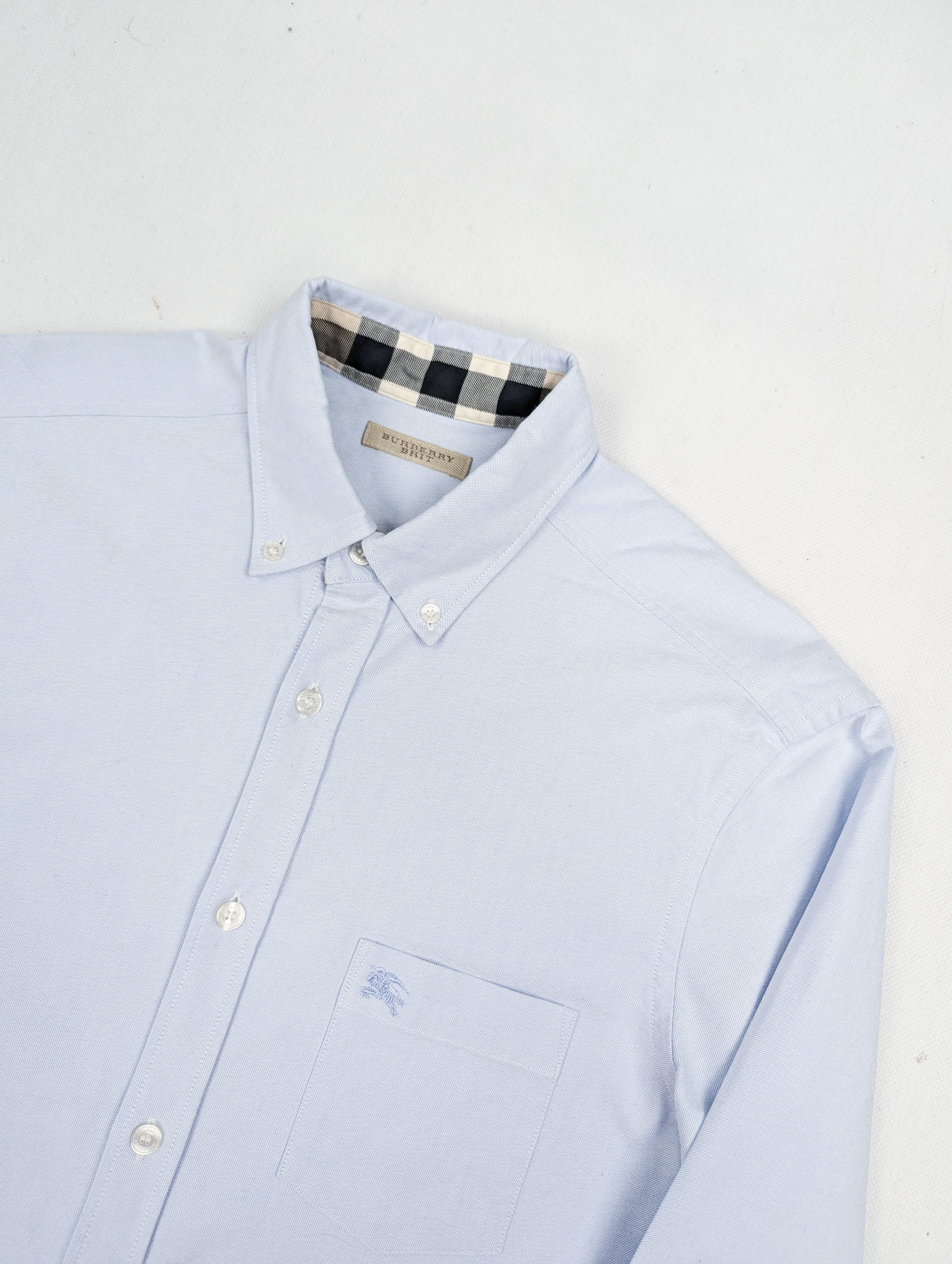 Burberry Burberry baby blue shirt nova check S Size US S / EU 44-46 / 1 - 3 Thumbnail