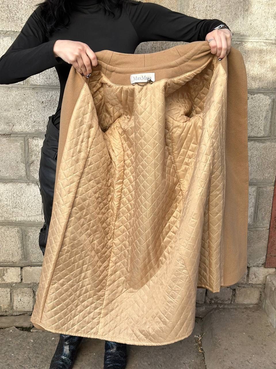 Max Mara Luxury Women’s Max Mara Coat Size L Y2K 00s USA Italy Size L / US 10 / IT 46 - 10 Thumbnail