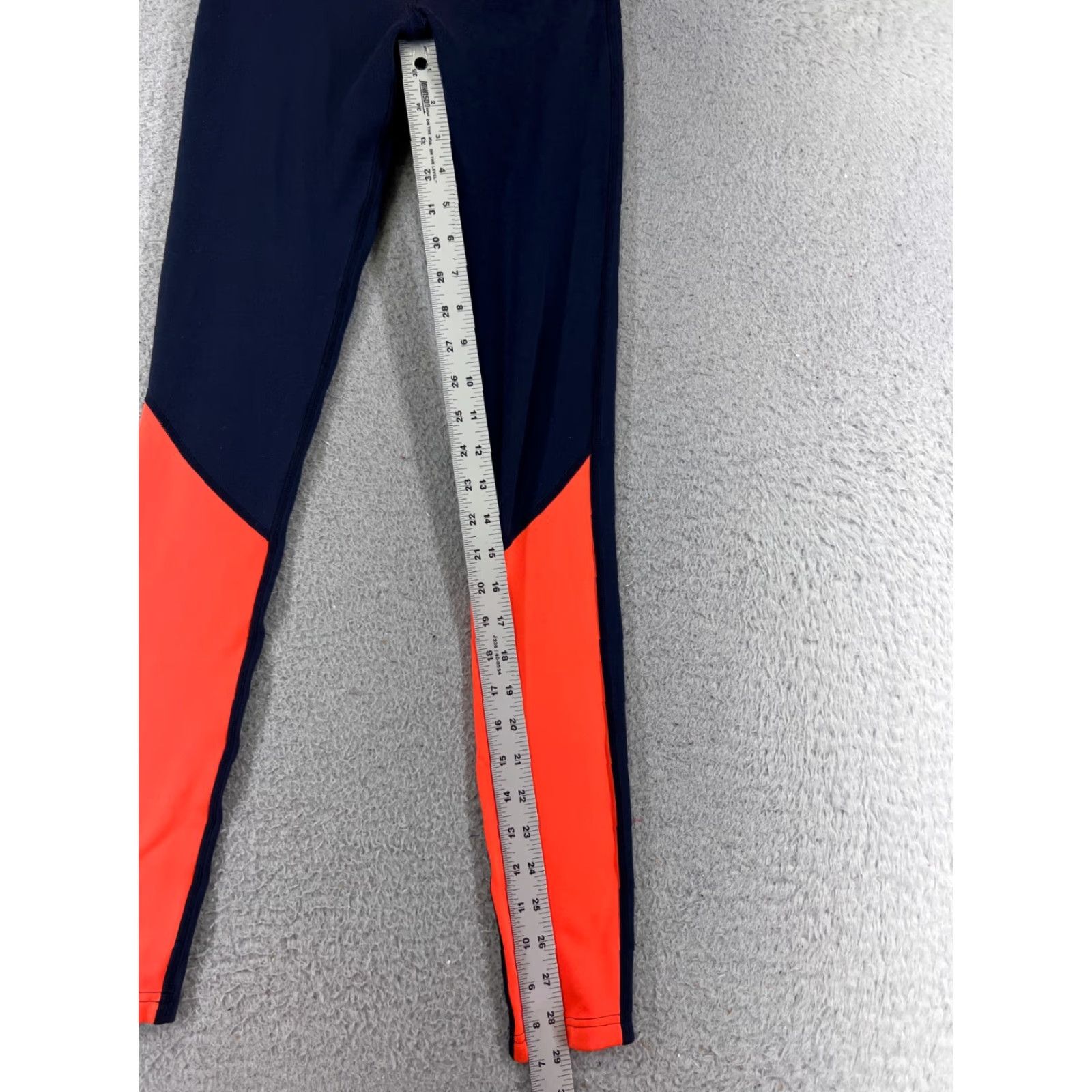 Lululemon Lululemon Pants Women 4 Blue Orange Runder Run Running Zip Pockets Sweatpants 29in Inseam Womens Size 27" / US 4 / IT 40 - 5 Thumbnail