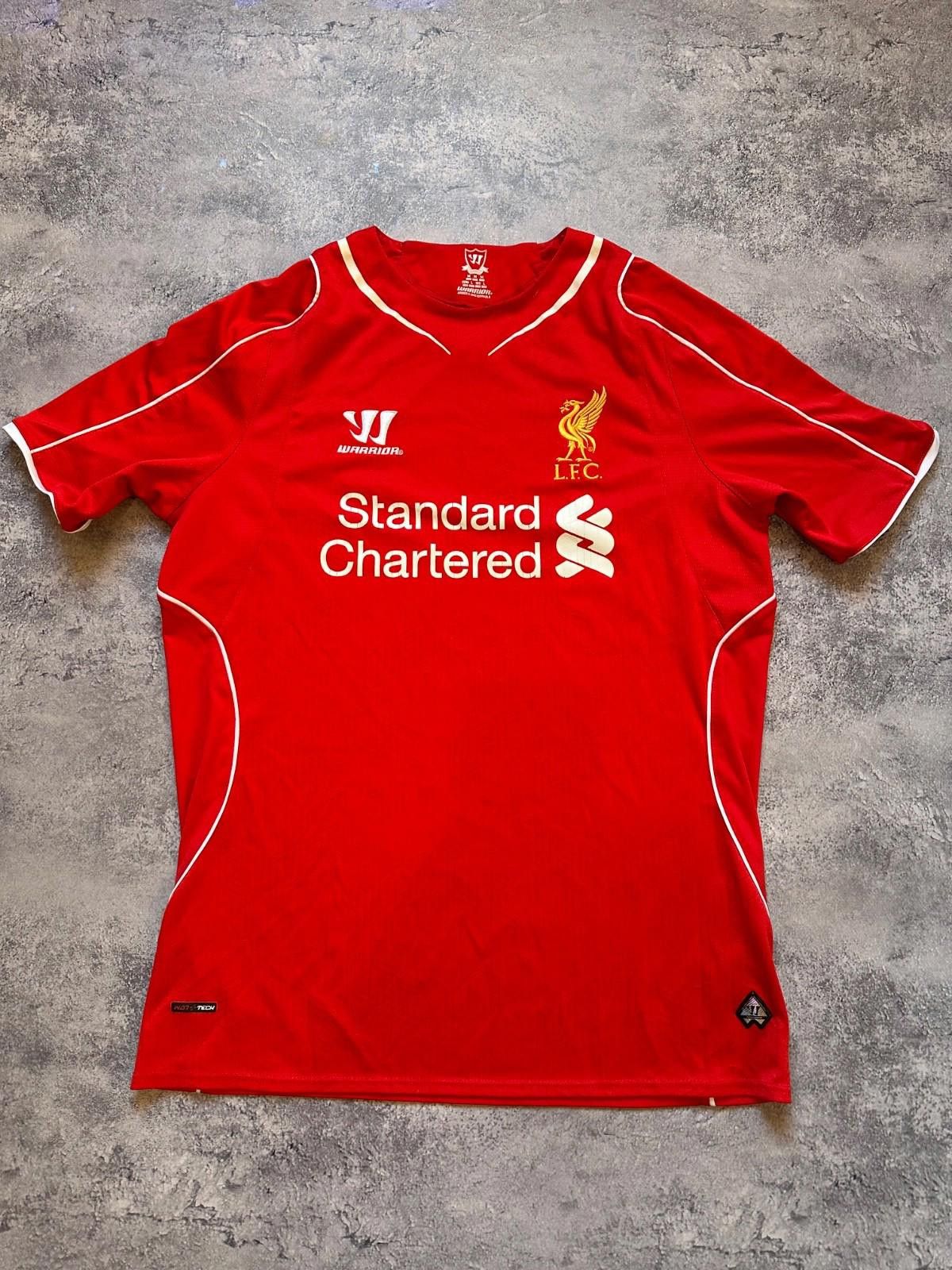 Other Warrior Liverpool 2014 2015 Home Football Shirt Jersey Sz M Size US M / EU 48-50 / 2 - 1 Thumbnail
