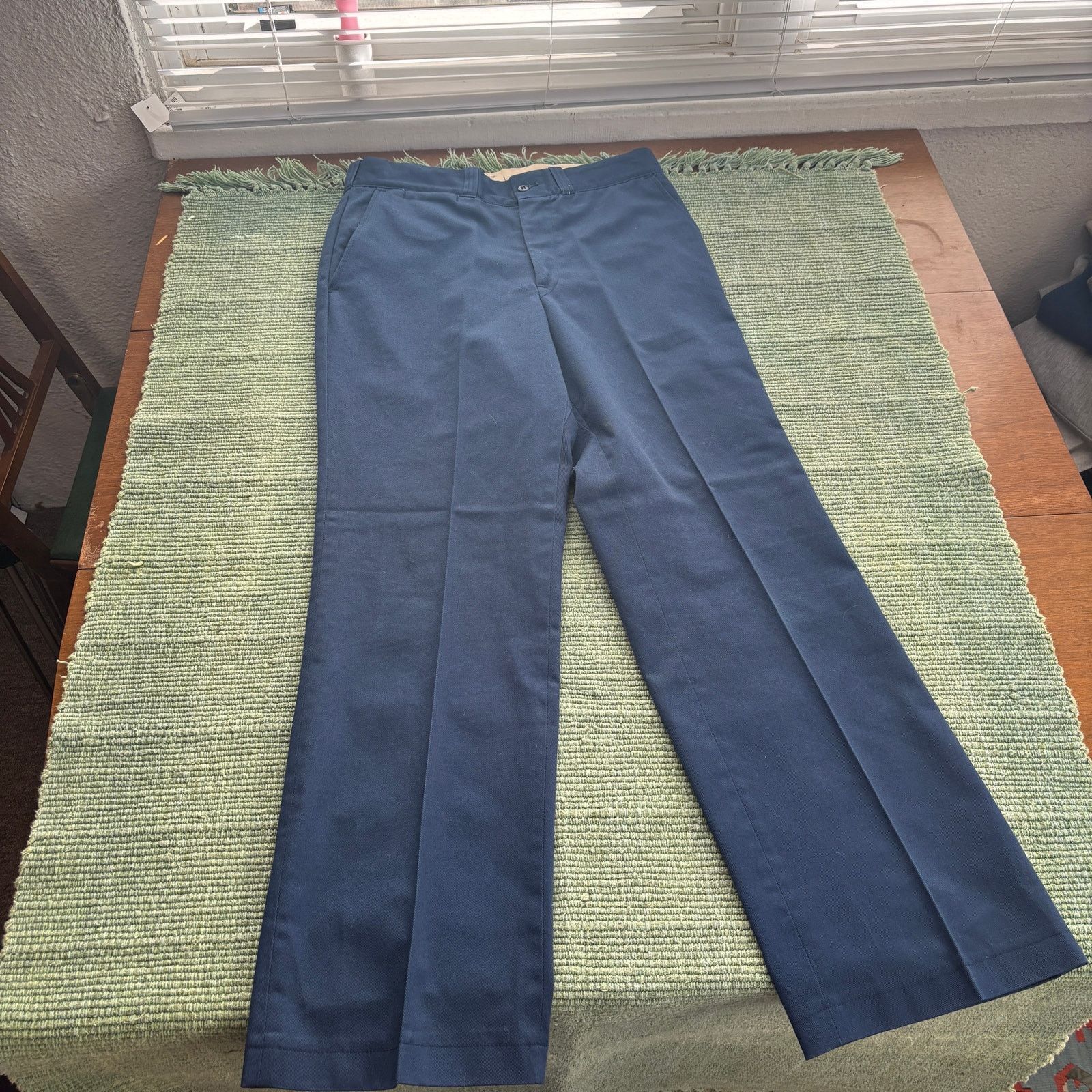 Vintage Vintage 60s 70s Big Mac pleated blue trousers size 32x31 Size US 32 / EU 48 - 4 Thumbnail