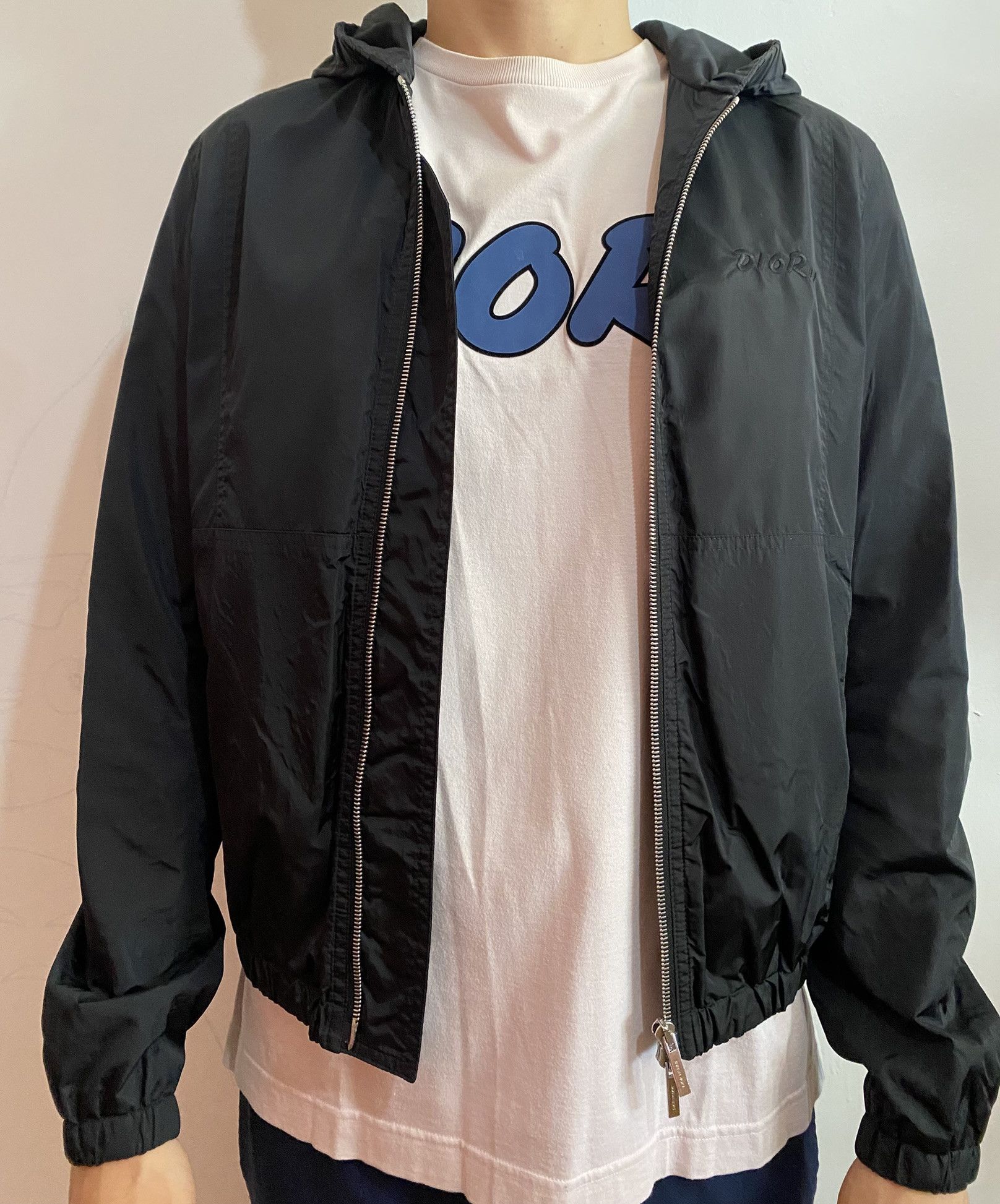Dior × Kaws Dior x KAWS Nylon Zip Up Hooded Jacket Size US S / EU 44-46 / 1 - 3 Thumbnail