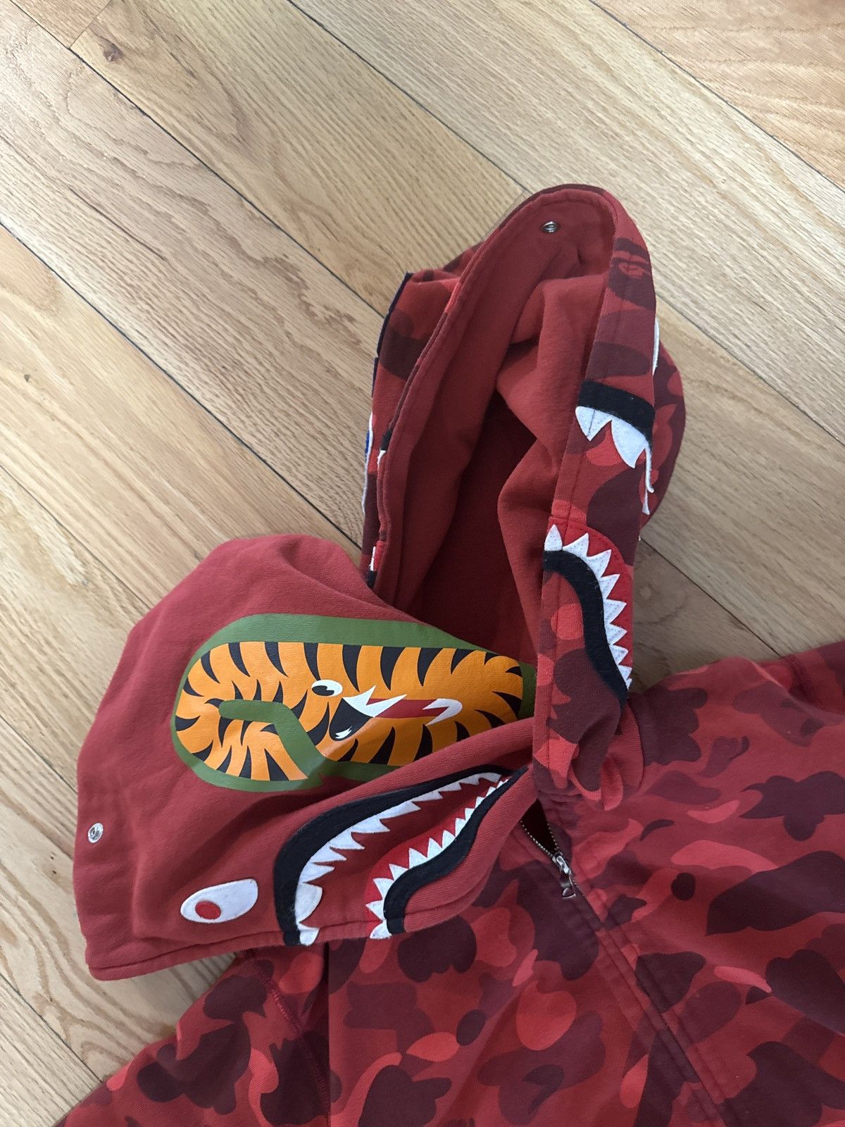 Bape Good bape double hoodie zip up Size US L / EU 52-54 / 3 - 3 Thumbnail