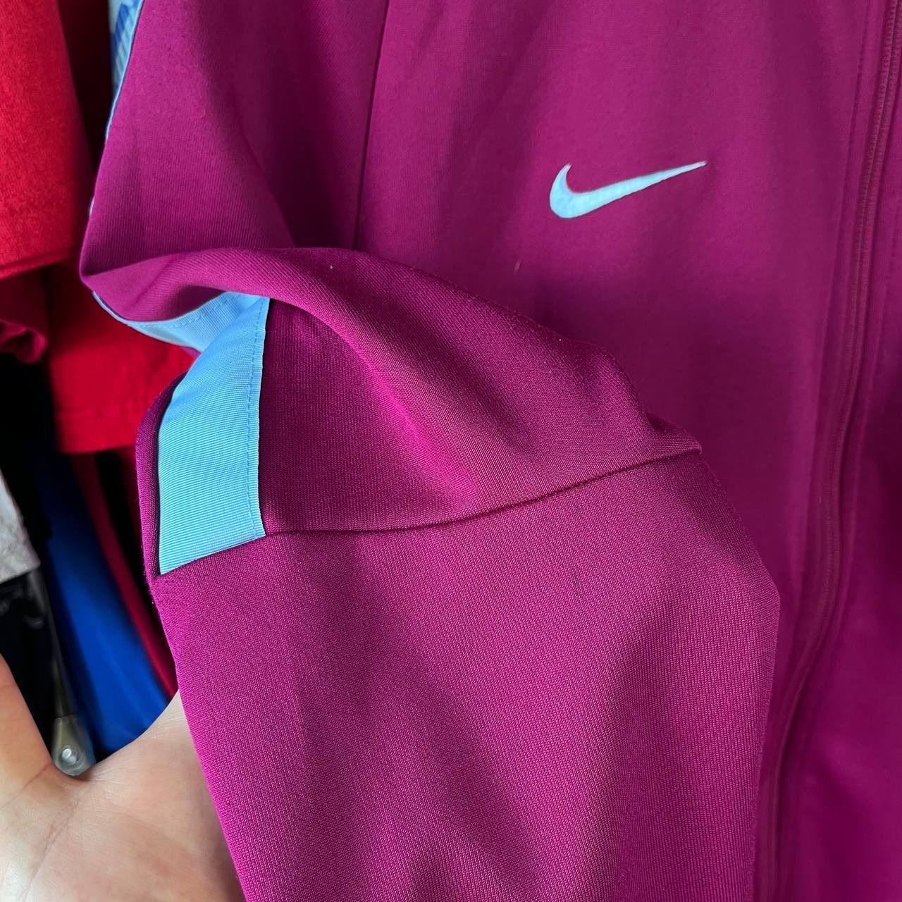 Nike Manchester City 2017/2018 Football Soccer Track Jacket Size US M / EU 48-50 / 2 - 7 Thumbnail