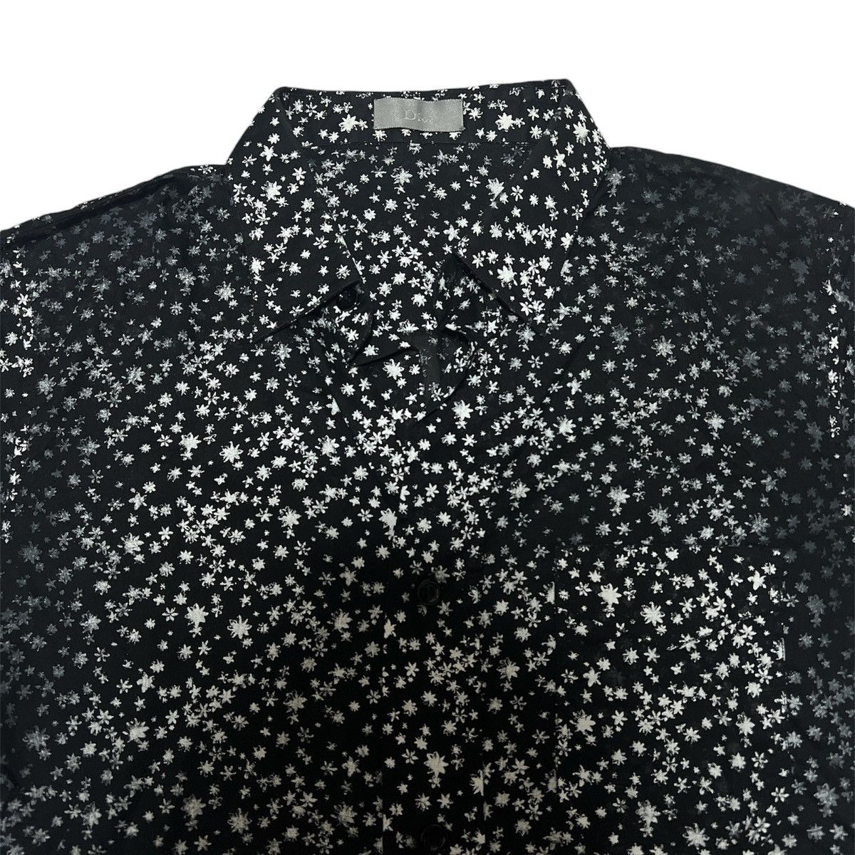 Dior × Hedi Slimane AW05 Dior Homme Hedi Slimane floral painted button ups shirt Size US XS / EU 42 / 0 - 2 Thumbnail