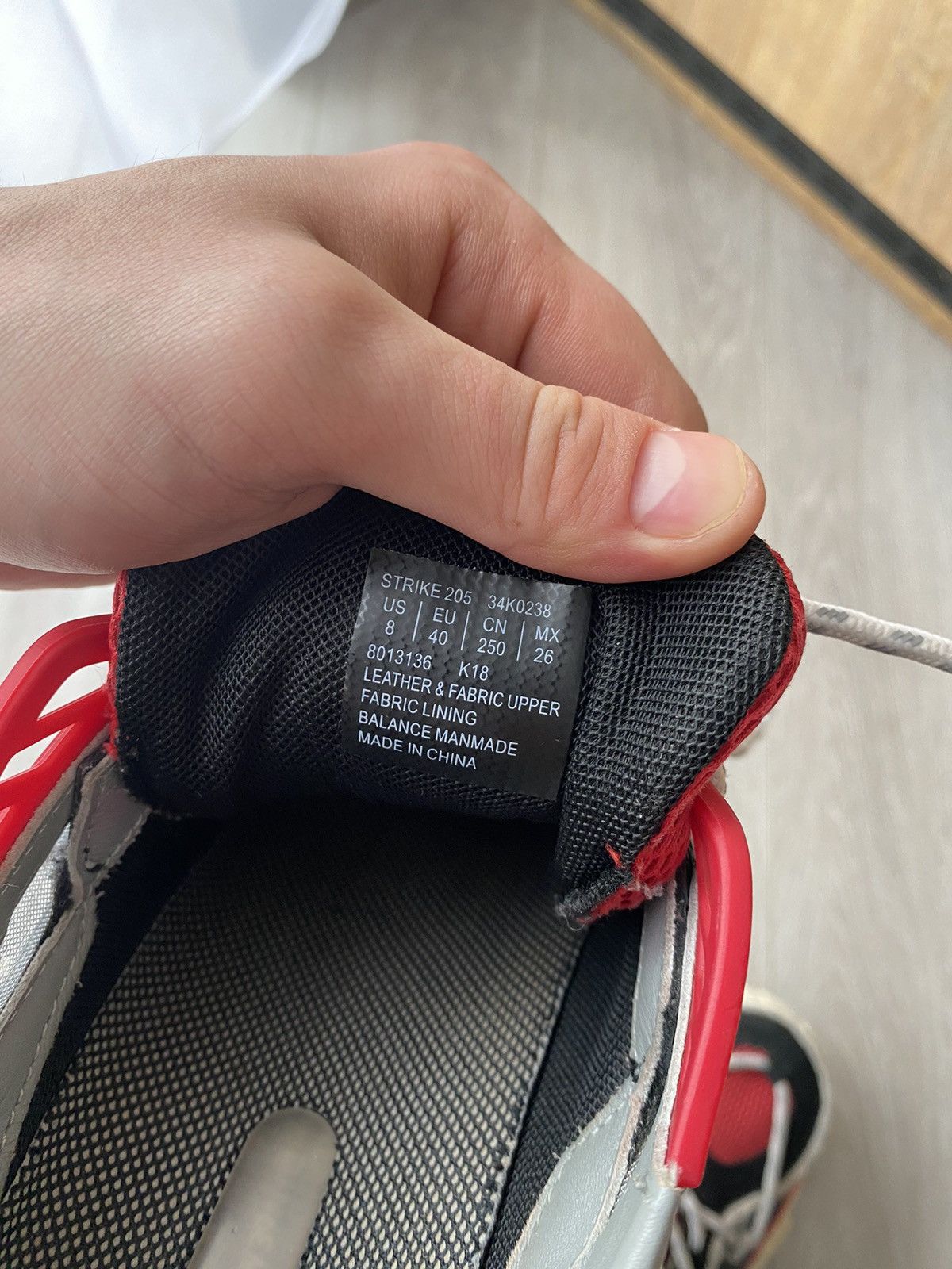 Calvin Klein 205W39NYC Calvin Klein 205W39NYC x Raf Simons Strike 205 Sneakers Size US 7 / EU 40 - 11 Thumbnail
