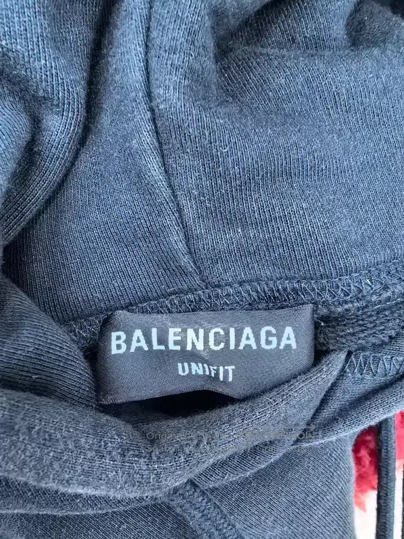 Balenciaga Balenciaga Rock band flame sweater black Size US M / EU 48-50 / 2 - 3 Thumbnail