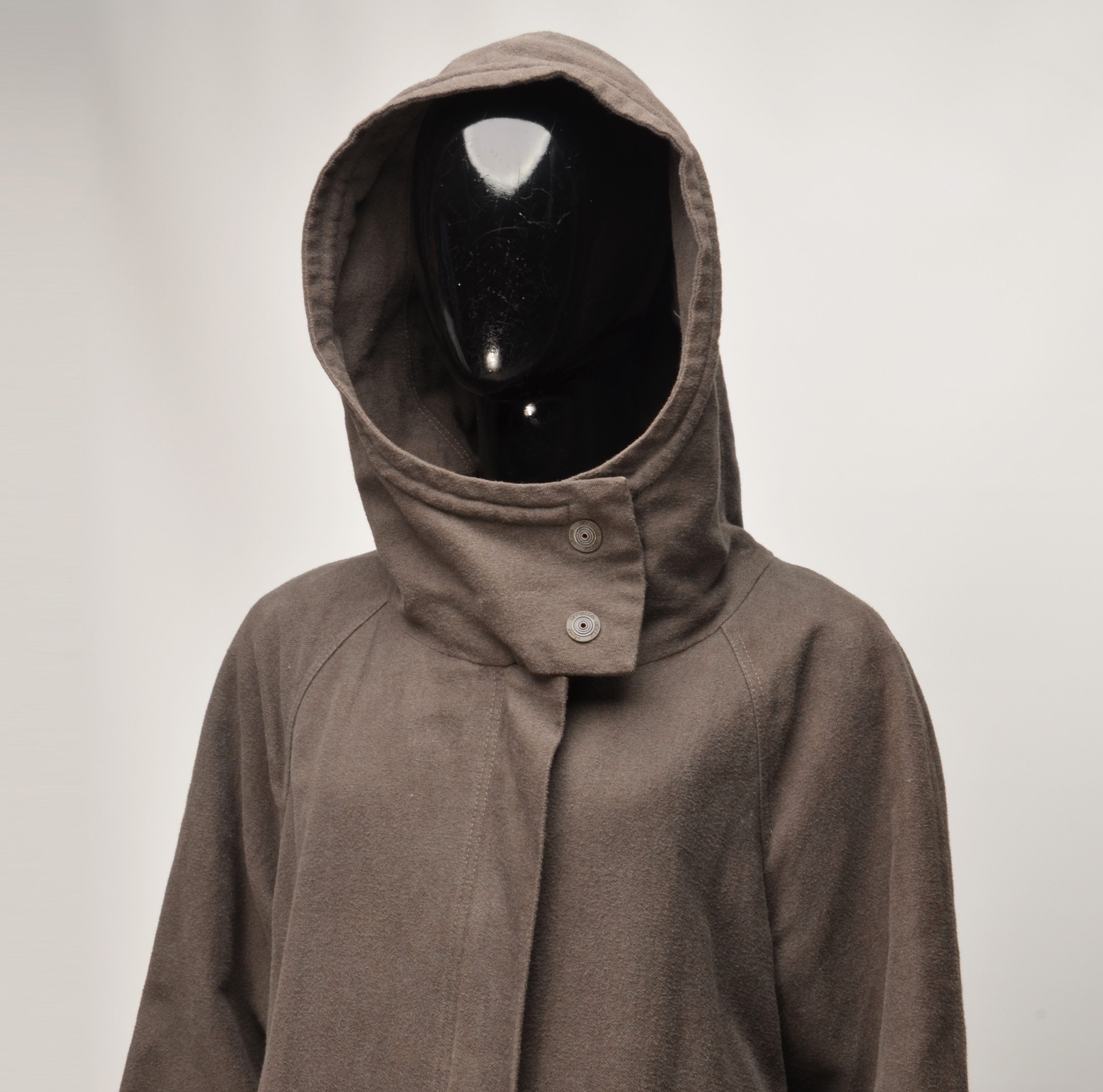 Annette Gortz Annette Gortz Avant Garde Hooded Oversized A-Line Coat Size XS / US 0-2 / IT 36-38 - 13 Thumbnail