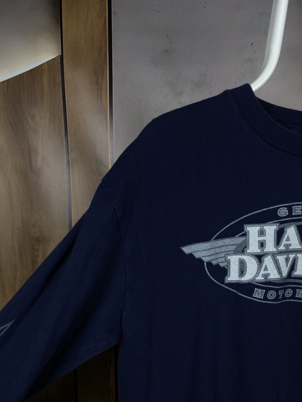 Harley Davidson 🔥Vintage 00s Sweatshirt Long Sleeve Harley Davidson America🔥 Size US L / EU 52-54 / 3 - 9 Thumbnail