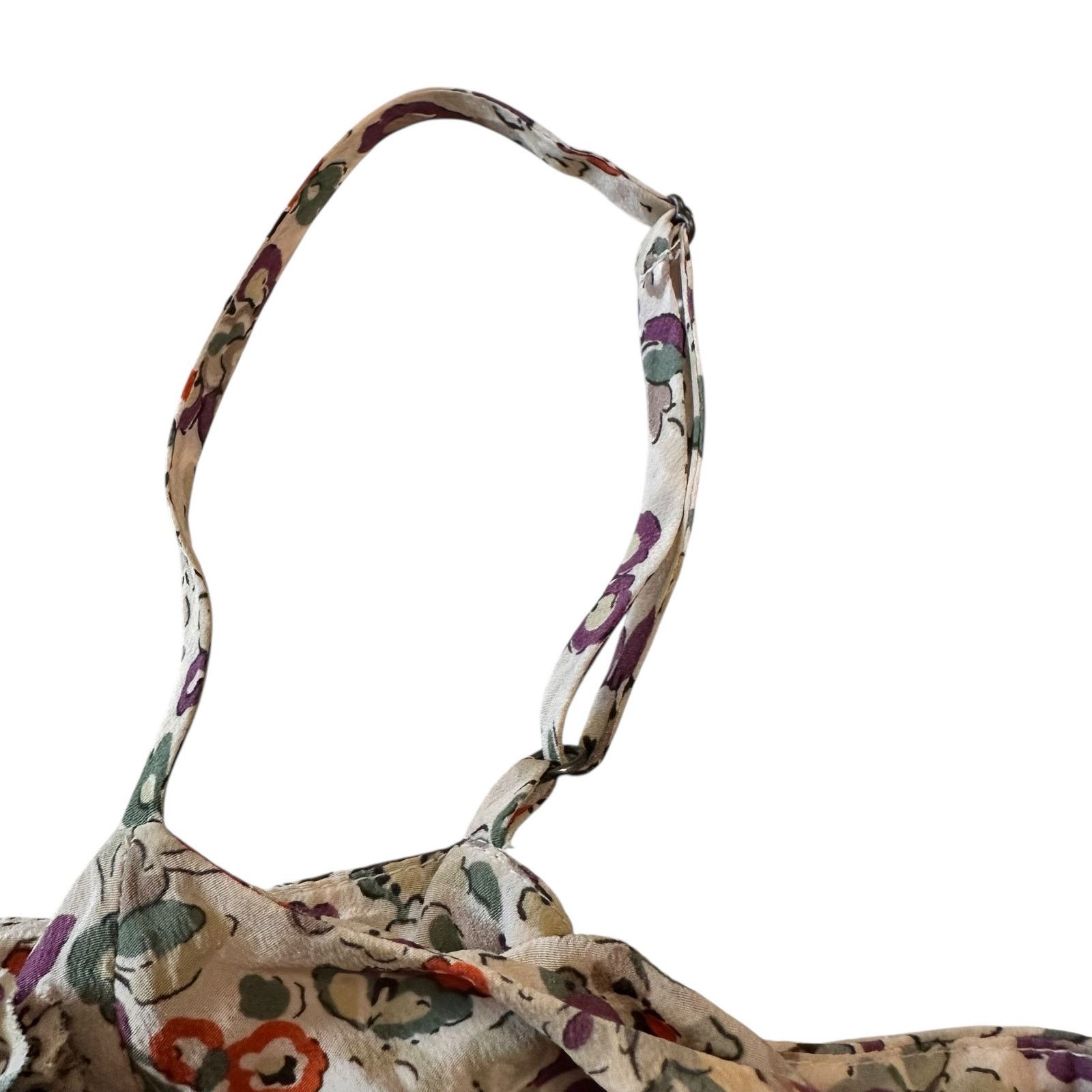 Rebecca Taylor Rebecca Taylor Floral Silk Peplum Ruffle Front Cami Y2K 4 Size S / US 4 / IT 40 - 6 Thumbnail