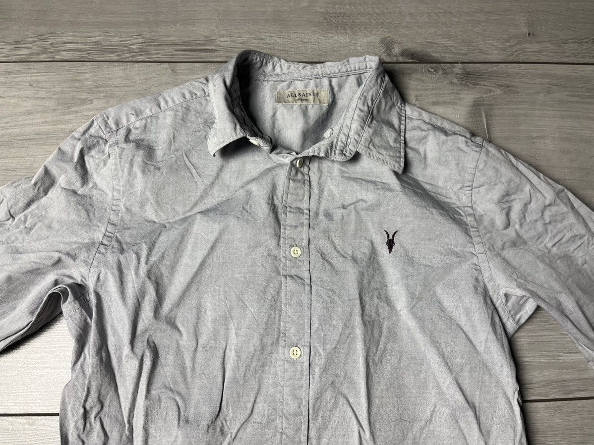 Allsaints Allsaints shirt short sleeve casual size Medium Size US M / EU 48-50 / 2 - 3 Thumbnail