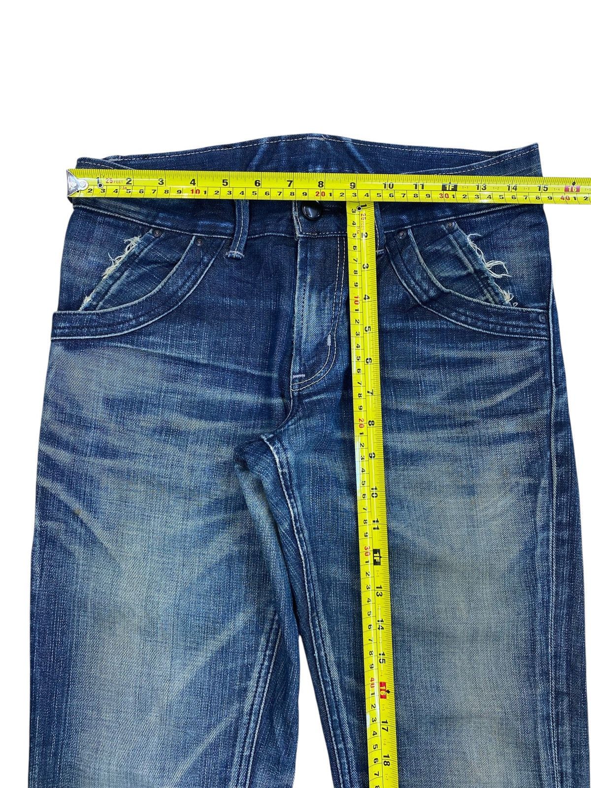 Lee Lee Riders Brand Faded Wash Distress Style Jeans Size US 30 / EU 46 - 10 Thumbnail