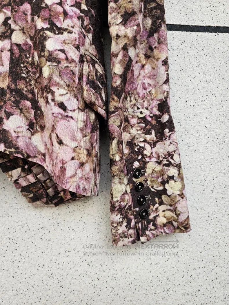 Ann Demeulemeester floral print blazer by ann demeulemeester Size US S / EU 44-46 / 1 - 3 Thumbnail