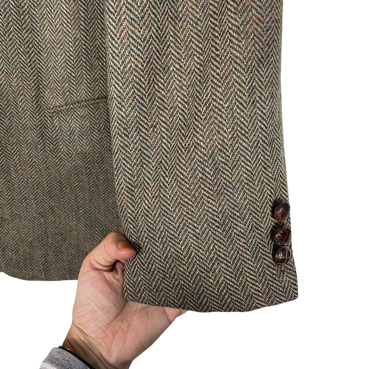Oscar De La Renta Oscar De La Renta Herringbone Blazer Size US M / EU 48-50 / 2 - 13 Thumbnail