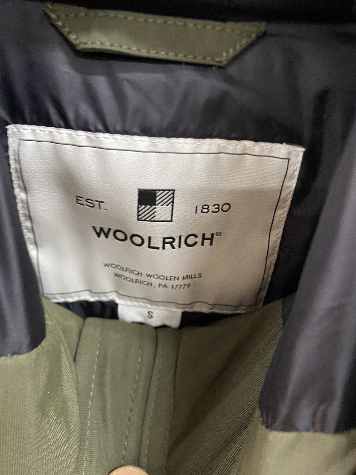 Other Woolrich Gleeley Coat Parka Jacket S, Women's, Dark Green Size S / US 4 / IT 40 - 8 Thumbnail
