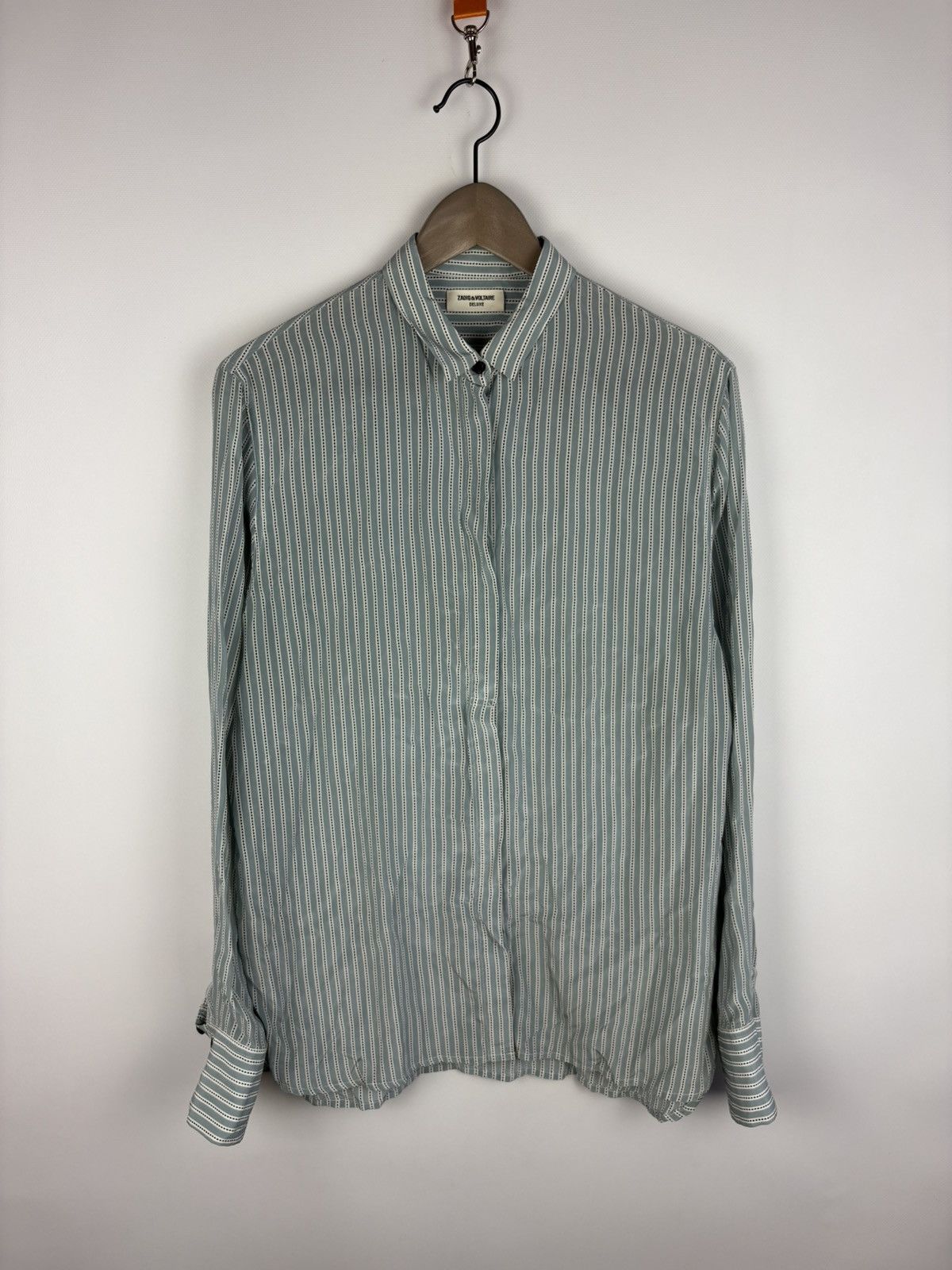 Zadig & Voltaire Zadig & Voltaire Tuyu Deluxe Women's 100% Silk Shirt Size L / US 10 / IT 46 - 1 Thumbnail