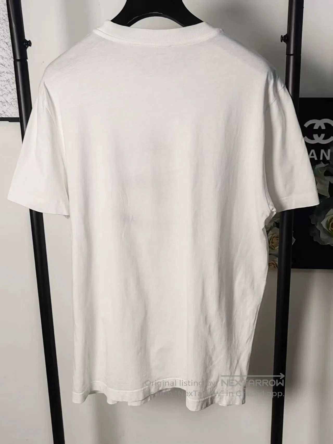 Prada Prada Embroidered Logo Short Sleeve Tee. Size US M / EU 48-50 / 2 - 2 Thumbnail