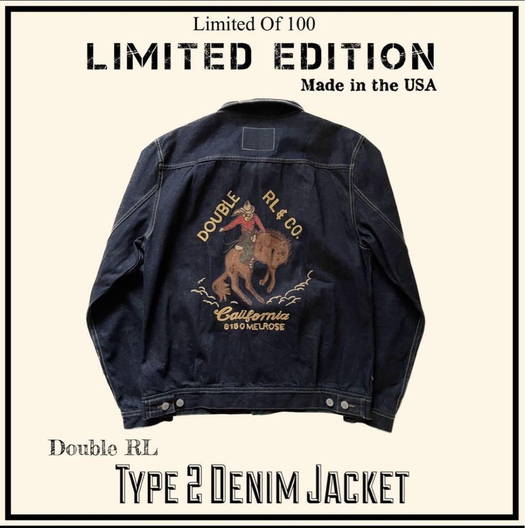 RRL Ralph Lauren RRL Limited Edition Denim Jacket Size US L / EU 52-54 / 3 - 7 Thumbnail