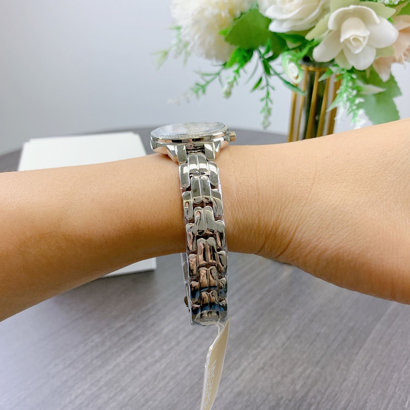 Michael Kors Michael Kors MK4411 Allie Three-Hand Stainless Steel Watch Size ONE SIZE - 2 Thumbnail