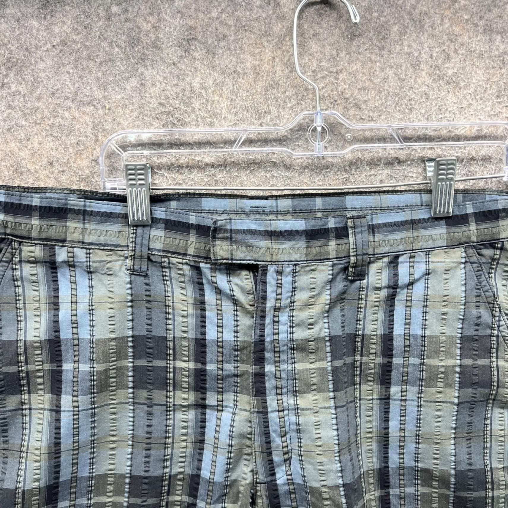 Patagonia Patagonia Shorts Mens 36 Green Plaid Chino Flat Front 10 Inseam Casual Summer Mens Size US 36 / EU 52 - 6 Thumbnail