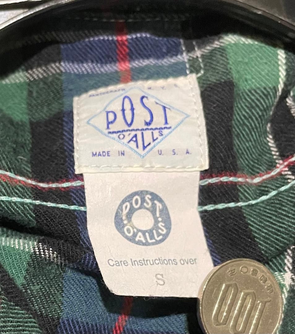 Post Overalls POST O'ALLS POST OVERALLS FLANNEL SHIRT MADE IN USA Size US S / EU 44-46 / 1 - 4 Thumbnail