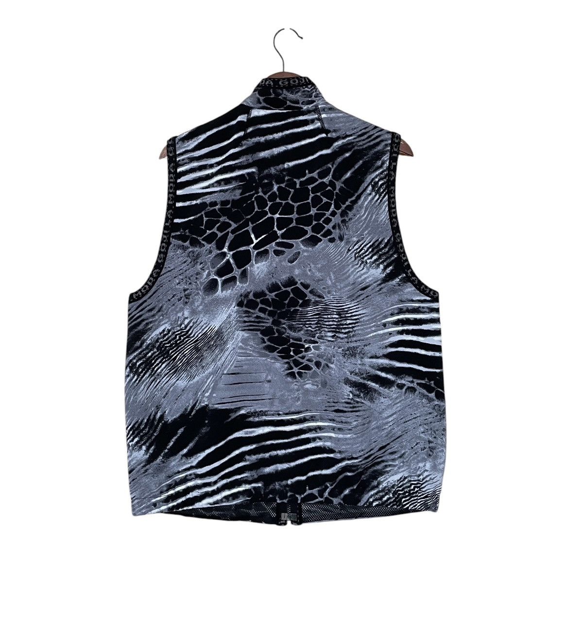 Arts & Science × Japanese Brand × Vintage Vintage Japanese Brand La Moda Goji Art Vest 1990s Size US M / EU 48-50 / 2 - 2 Thumbnail