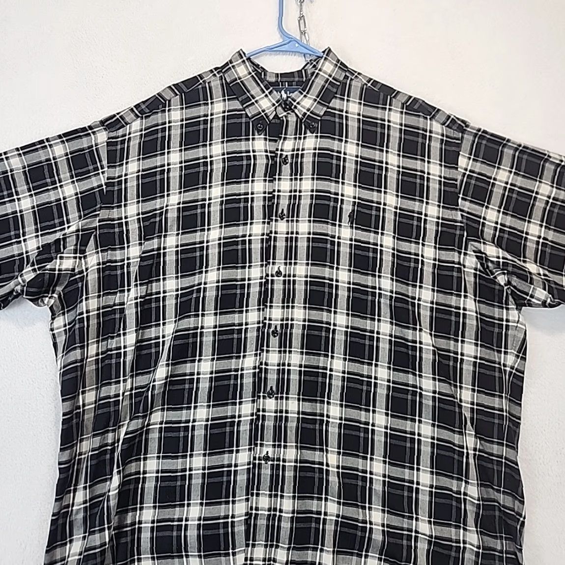 Ralph Lauren Ralph Lauren Light Weight Flannel Black Plaid BLAKE Men's XL Shirt Regular Button-Up Collared Long Sleeve Preppy Vintage: No, N/A Size US XL / EU 56 / 4 - 3 Thumbnail