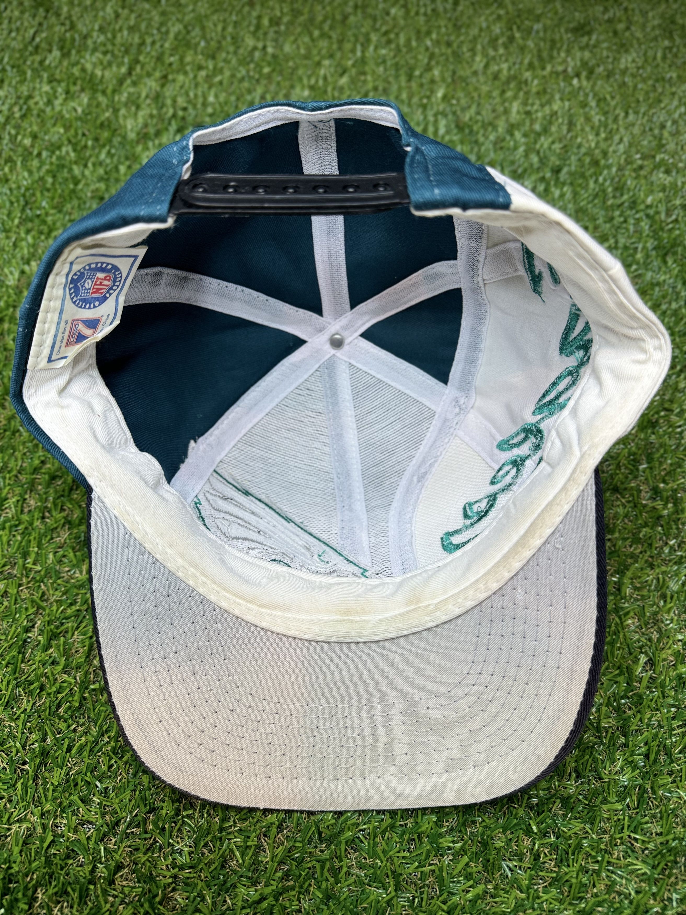 Logo 7 Philadelphia Eagles Split Panel Logo 7 Snapback Hat Size ONE SIZE - 4 Thumbnail