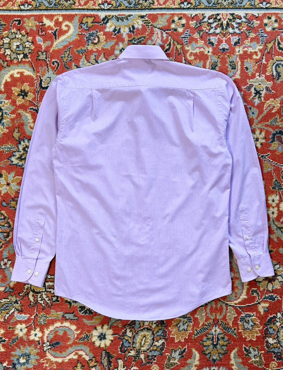 Yves Saint Laurent Yves Saint Laurent Logo Purple Shirt Size US L / EU 52-54 / 3 - 9 Thumbnail