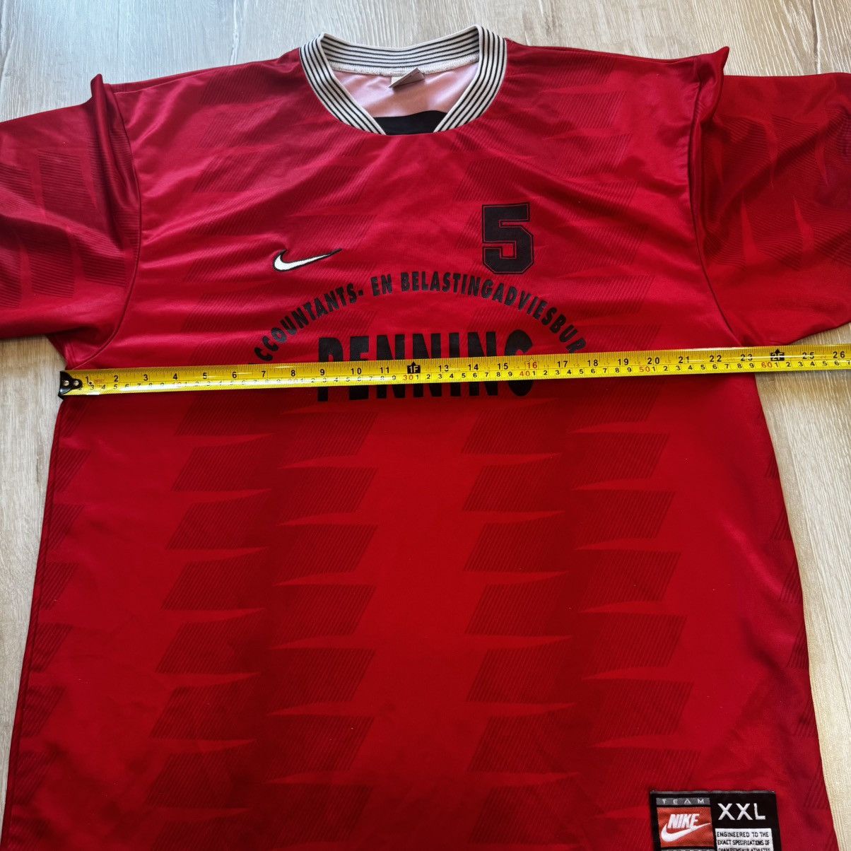 Nike Nike 90s Vintage Template Football Jersey Mens XXL Shirt Size US XXL / EU 58 / 5 - 6 Thumbnail