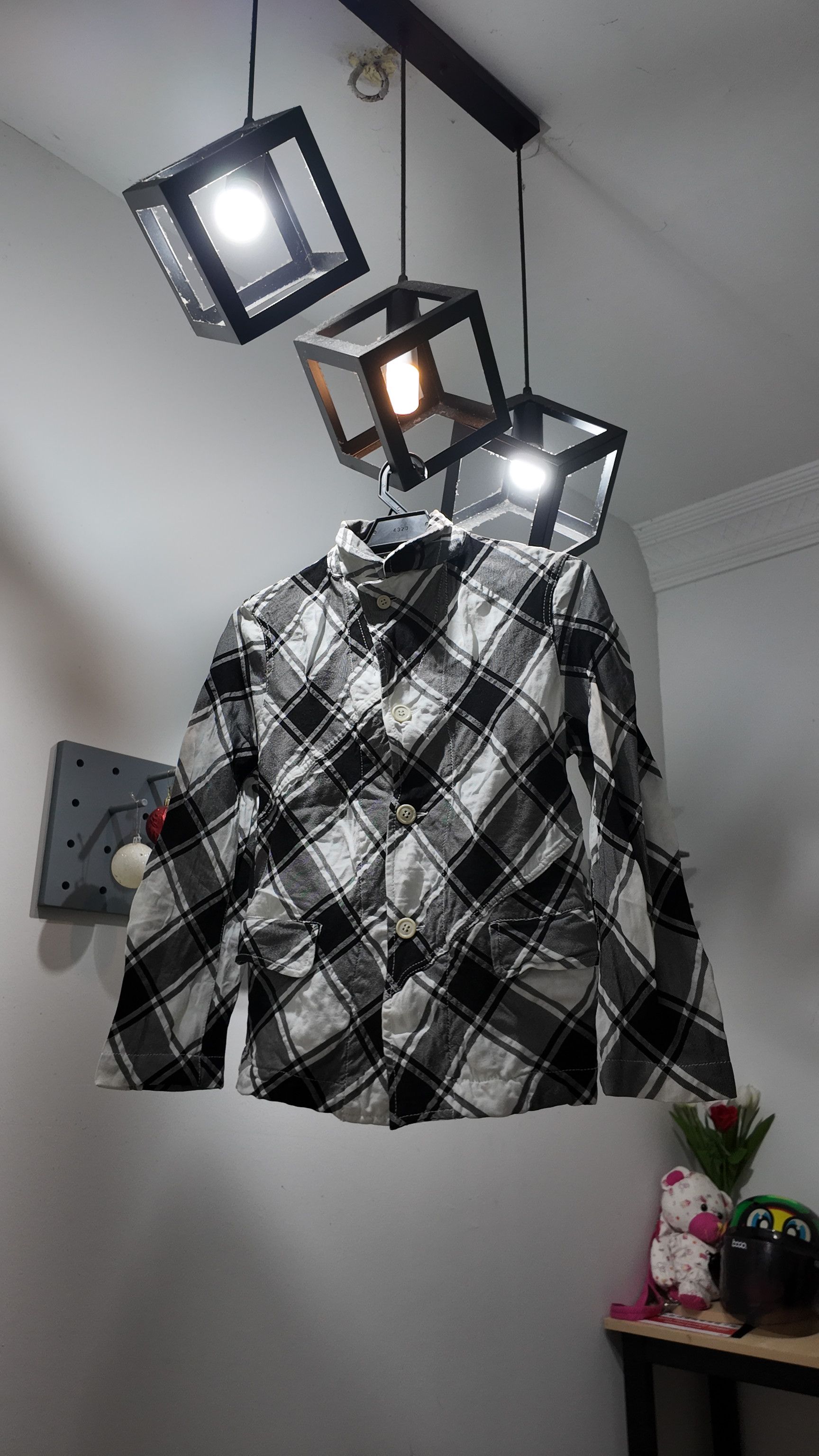 Plaid Comme des garcon