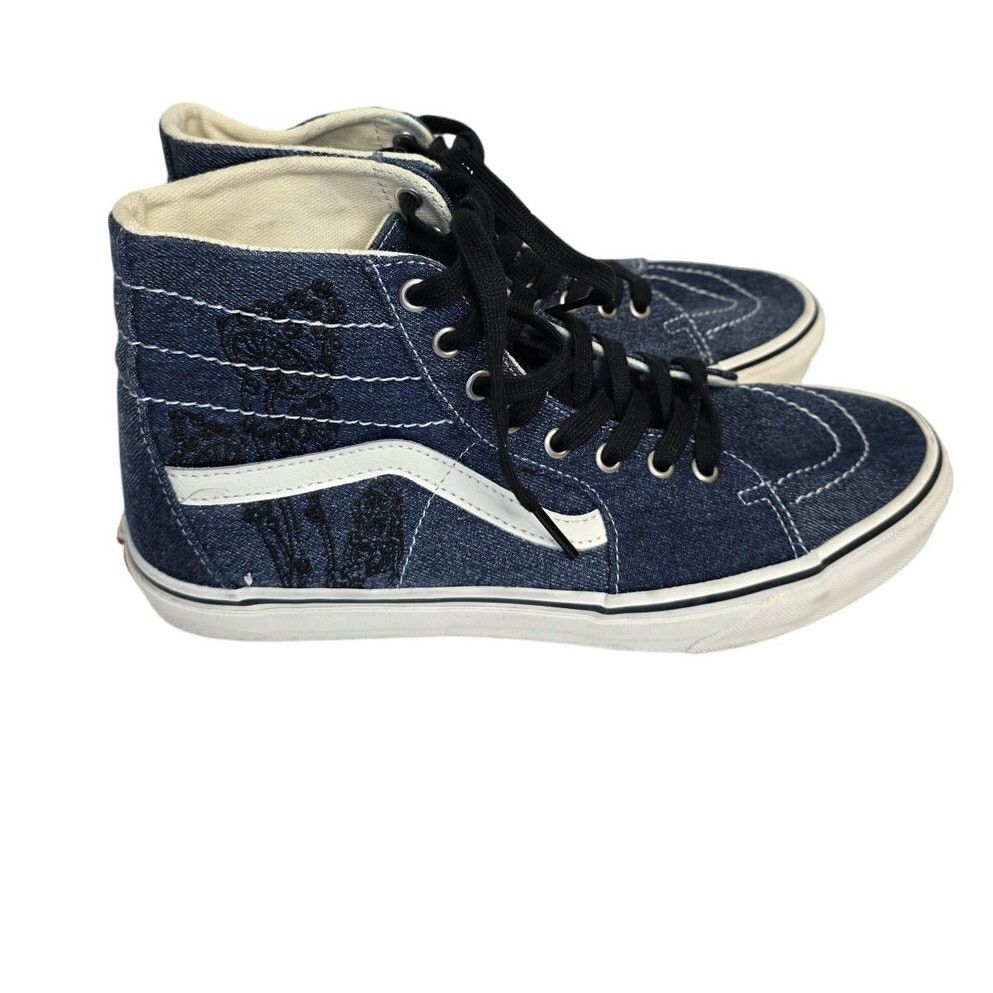 Vans Vans Sk8-Hi Denim Sneakers Men’s 9.5 High Top Shoes Size US 9.5 / EU 42-43 - 1 Thumbnail