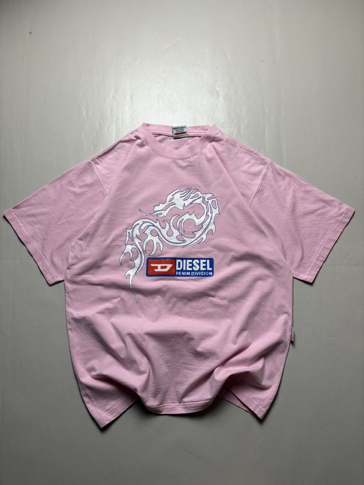Diesel Vintage Diesel Dragon Y2k T-Shirt Size US XXL / EU 58 / 5 - 1 Thumbnail