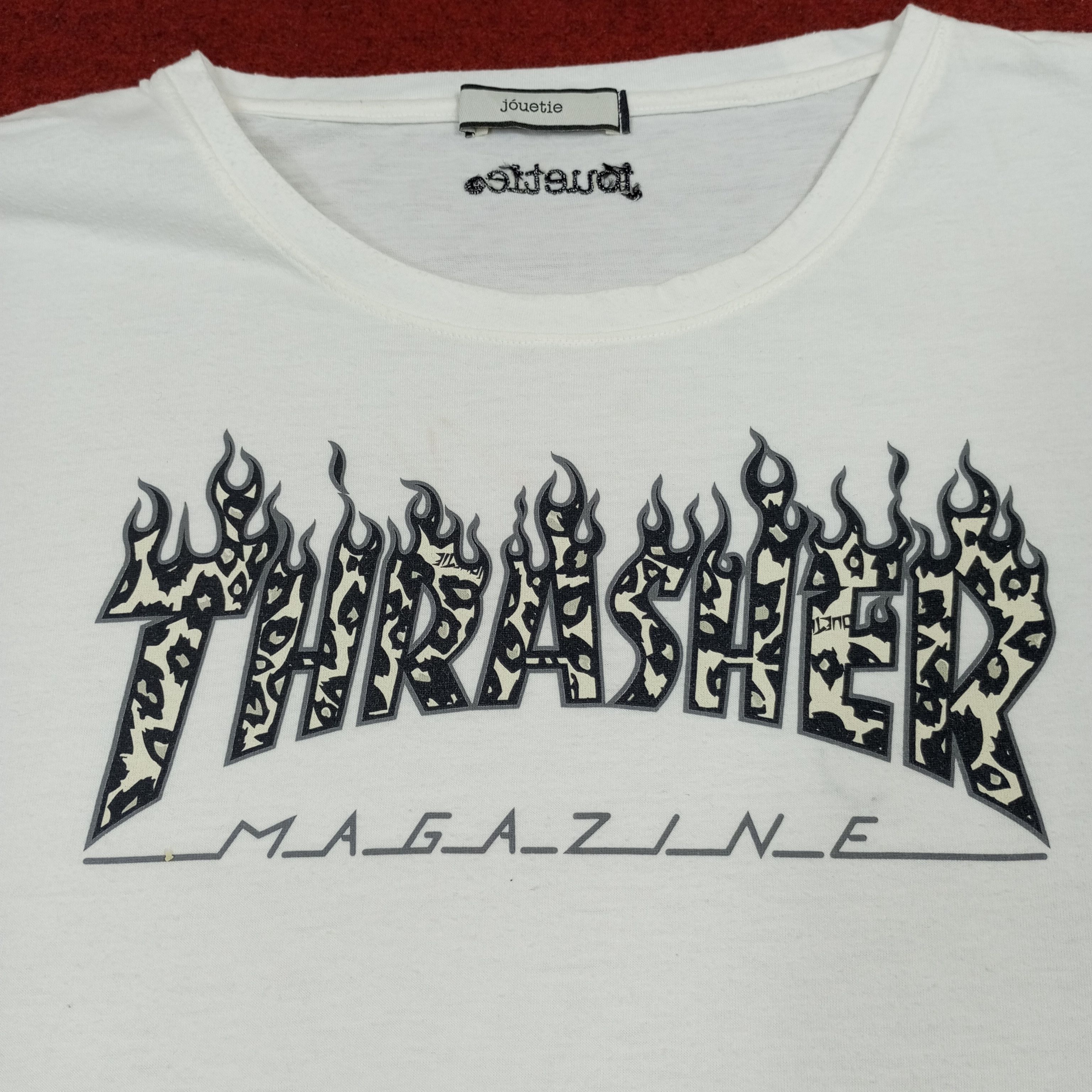 Thrasher × Vintage Jouetie X Thrasher Magazine Streetwear Style Tshirt Size XL / US 12-14 / IT 48-50 - 2 Thumbnail