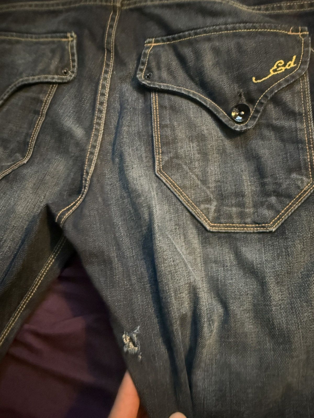 Ed Hardy Ed hardy jeans mens size 32x30 Size US 32 / EU 48 - 2 Thumbnail