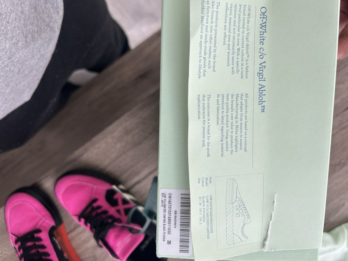 Off-White Pink Off-white shoes Size 5 Size US 5 / EU 37 - 10 Thumbnail