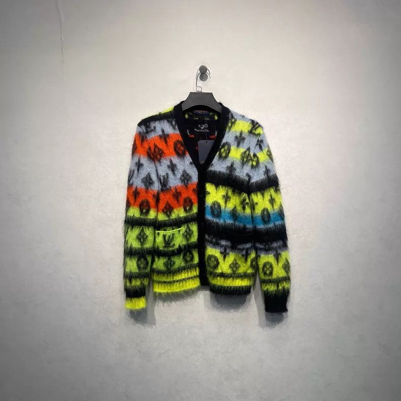 Louis Vuitton Louis Vuitton Colourful old print mohair cardigan shirt Size US XS / EU 42 / 0 - 1 Thumbnail
