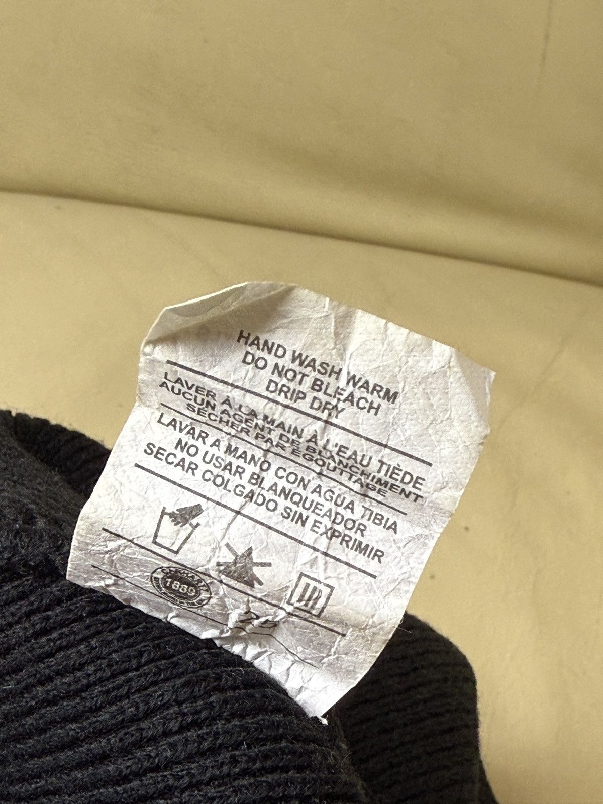 Carhartt Carhartt Black Beanie hat Size ONE SIZE - 8 Thumbnail