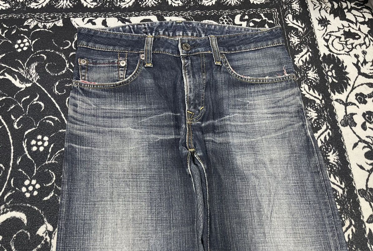 2000s EDWIN 503 BLUETRIP EDGELINE DISTRESSED JEANS