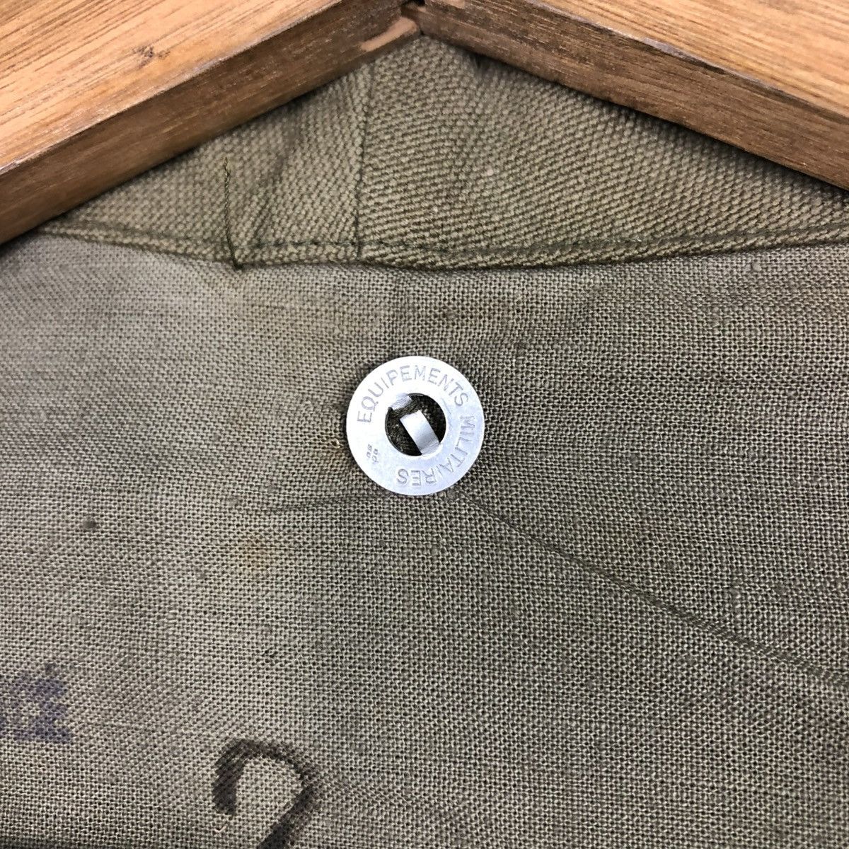 Vintage 🔥VINTAGE 1940’s LONG JACKET MILITARY US NAVY PAULMAN & FILS Size US L / EU 52-54 / 3 - 20 Thumbnail