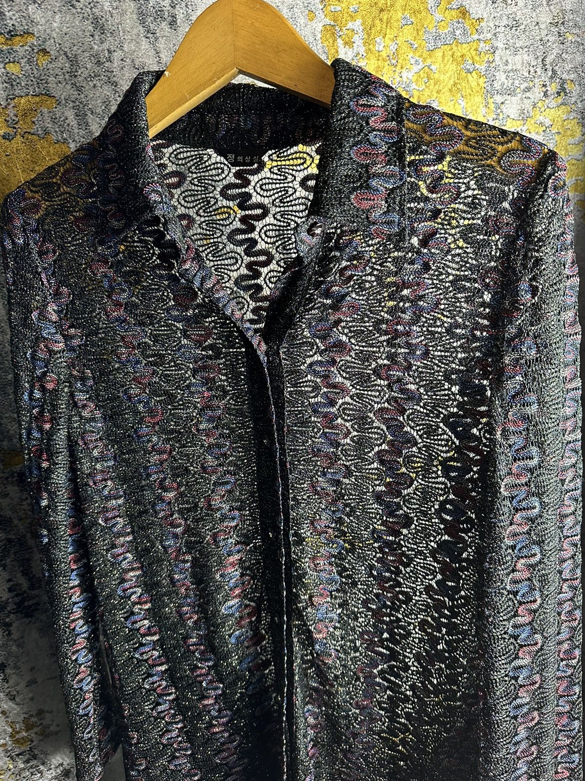 Hysteric Glamour HYSTERIC I6W9 LGB STYLE TRANSPARENT LIKE A SNAKE SHIRT Size US M / EU 48-50 / 2 - 9 Thumbnail