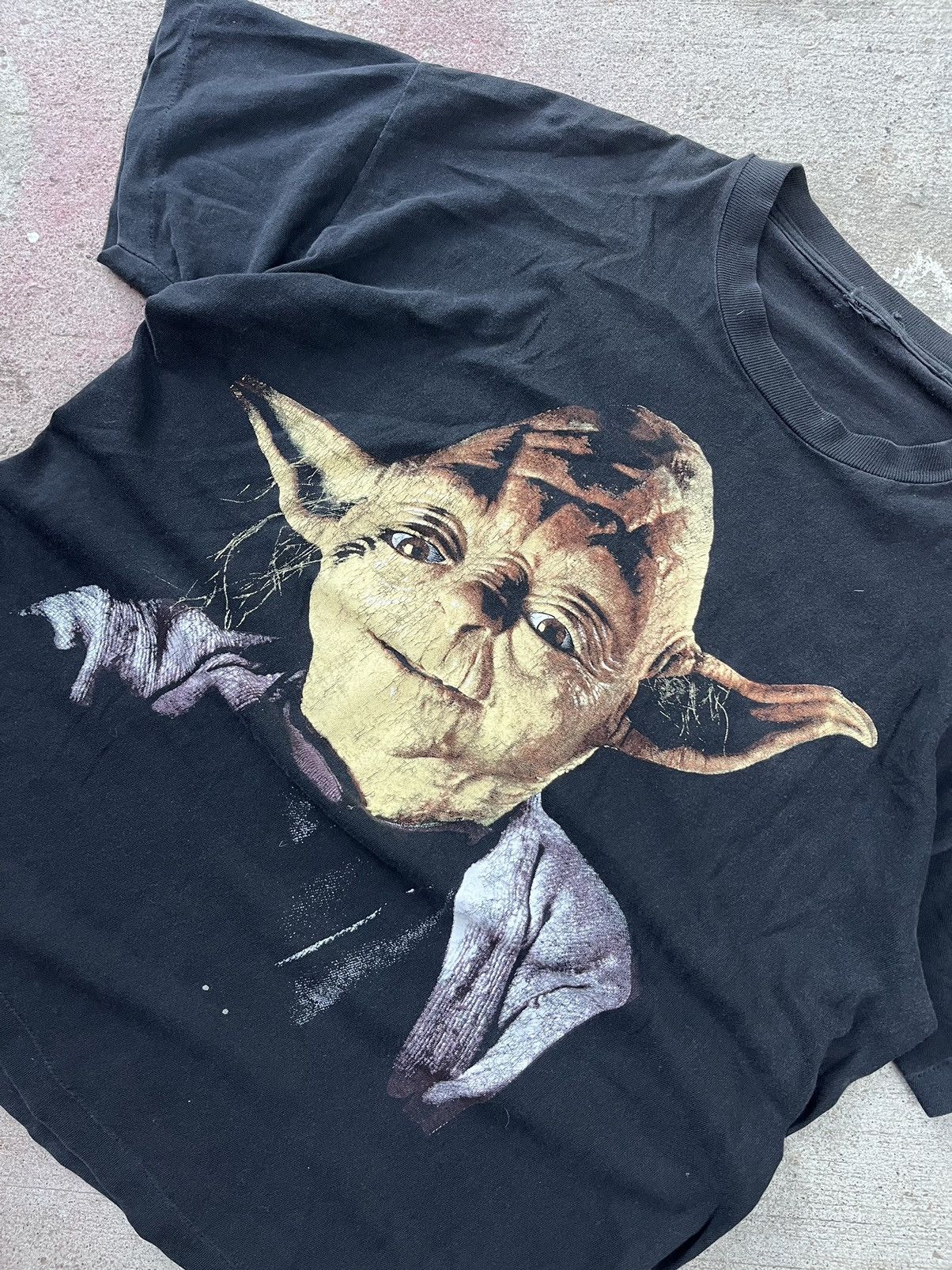 Star Wars RARE 90s Yoda [ 20 years Star wars ] Size US XL / EU 56 / 4 - 4 Thumbnail